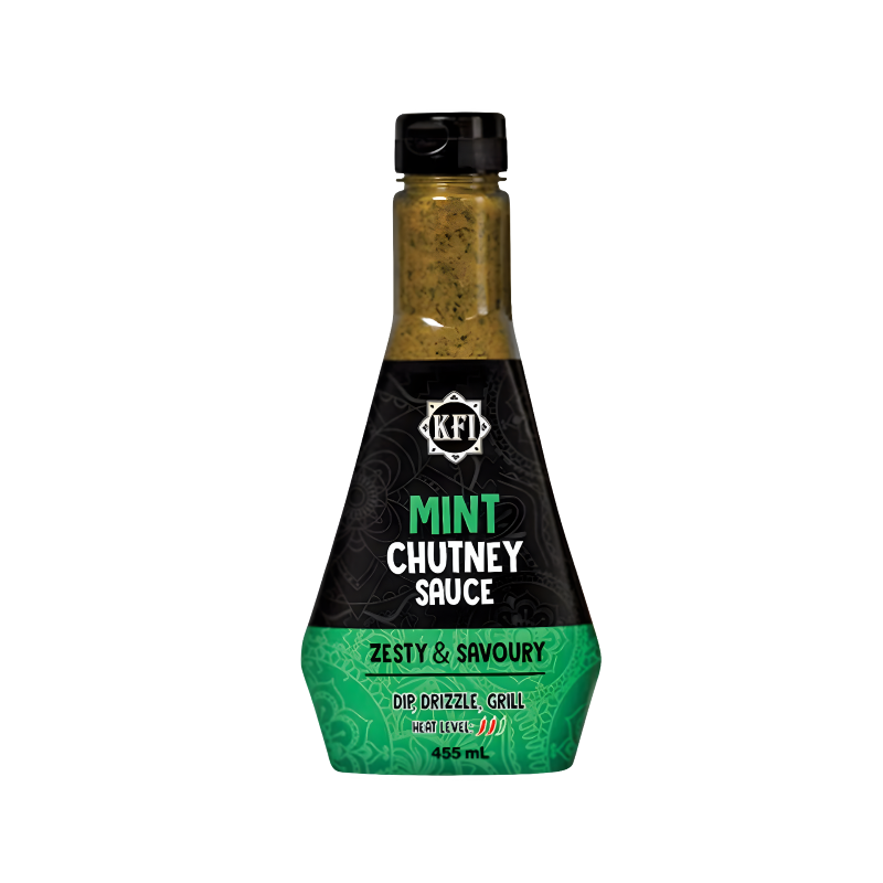 KFI Spicy Coriander Chutney Sauce 455ml