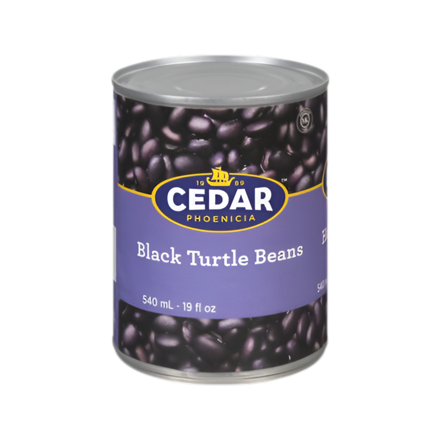 Cedar Black Turtle Beans 540g