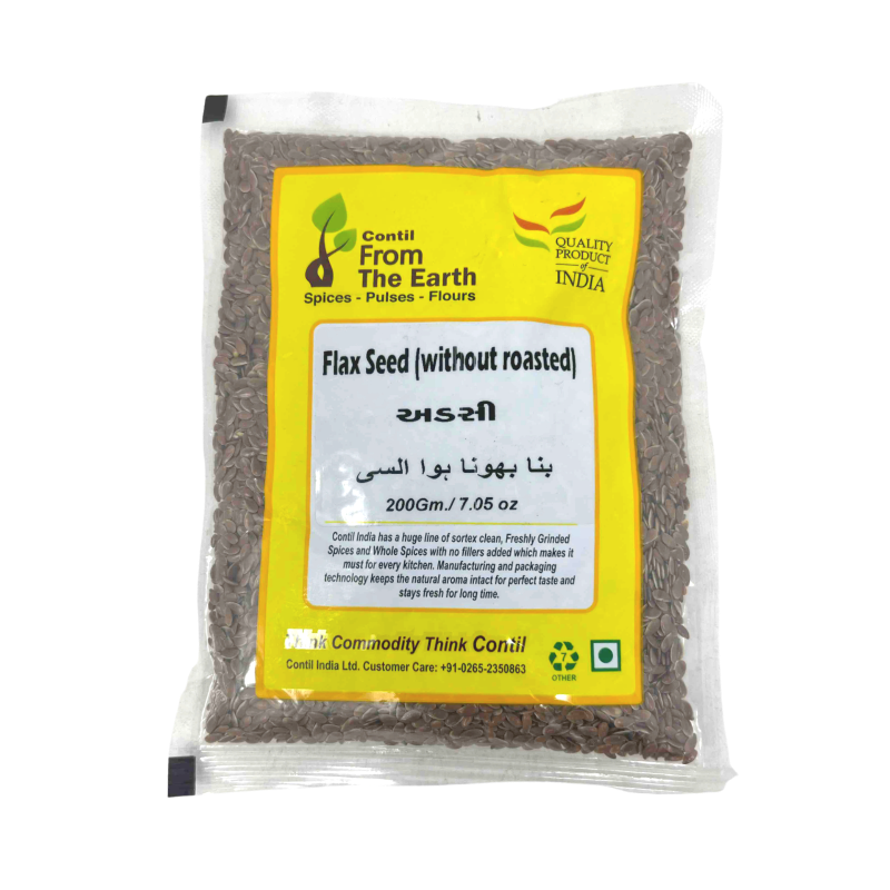 From The Earth Flax Seeds Unroasted (Alsi) 200g