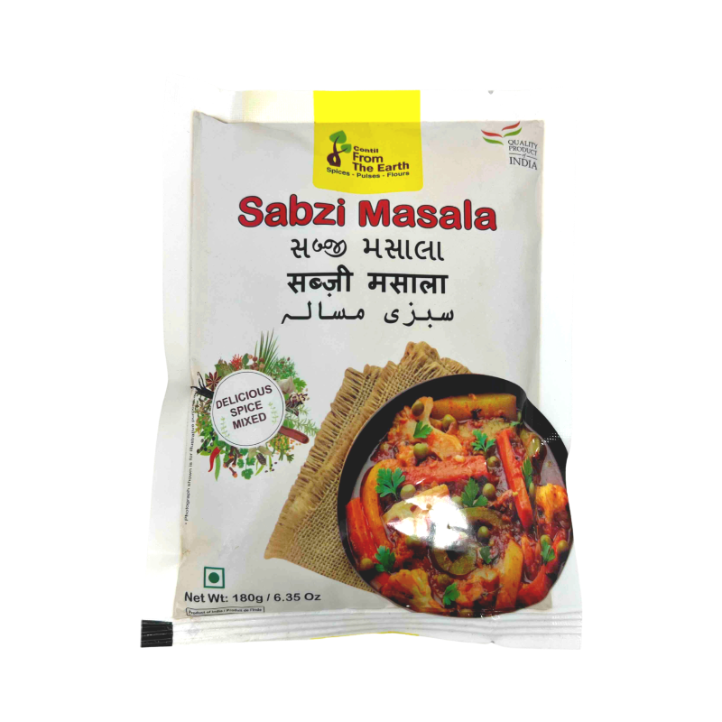 From The Earth Spice Mix Sabzi Masala 180g
