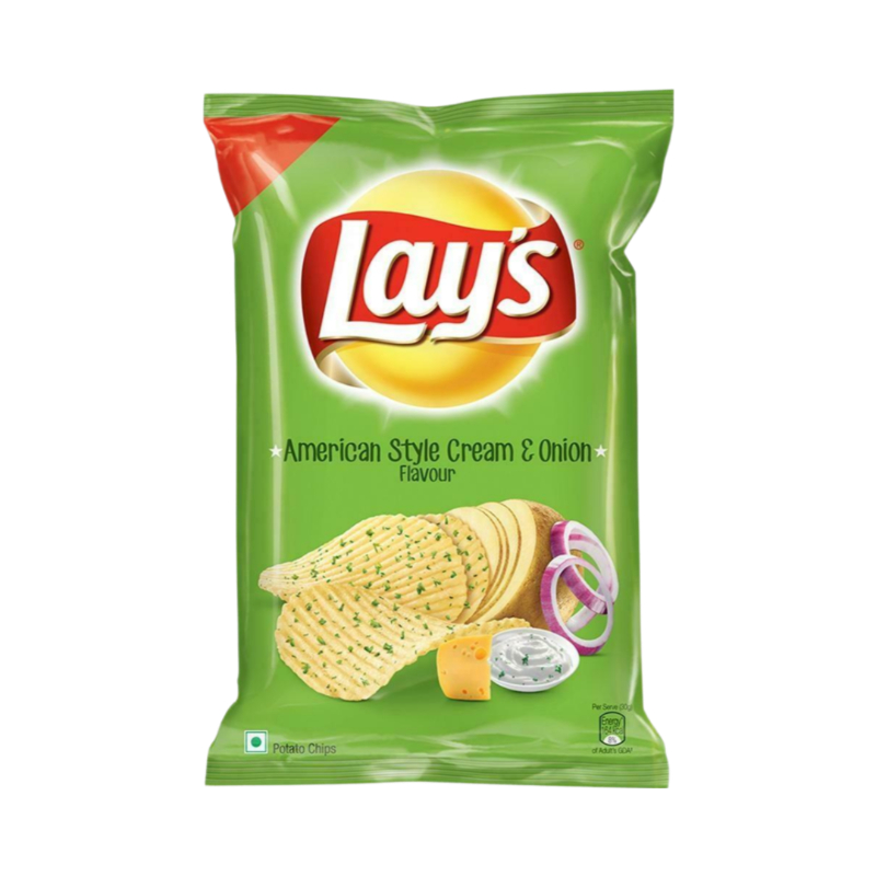 Lays American style cream and onion