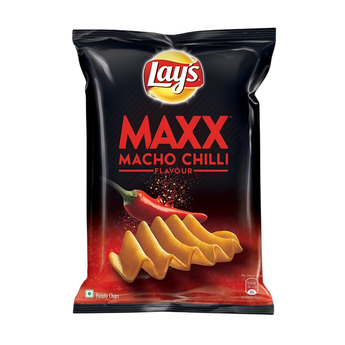 Lay's Maxx Macho Chilli Chips 56gm
