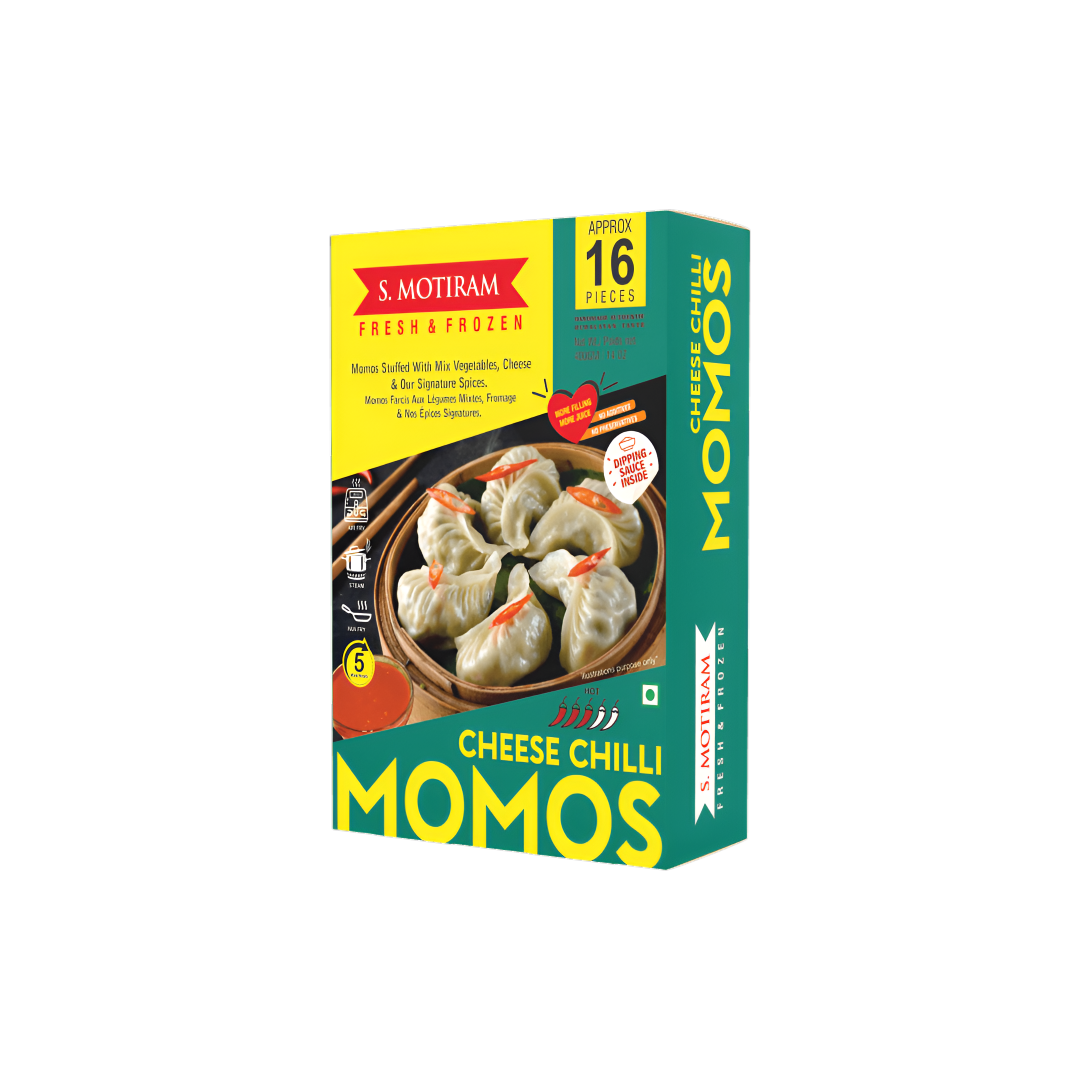 S. Motiram Cheese Chilli Momos 400g