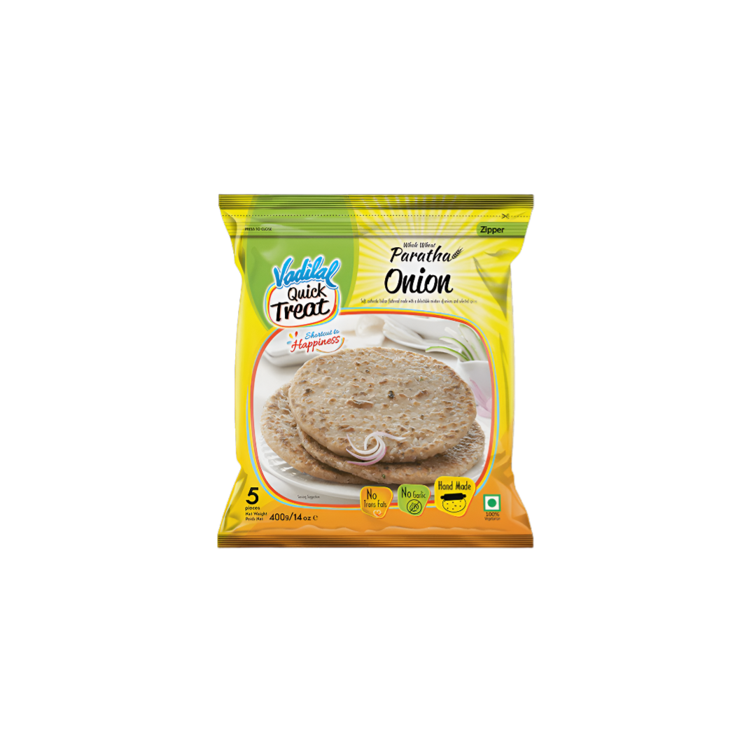 Vadilal Paneer Onion Paratha 400g