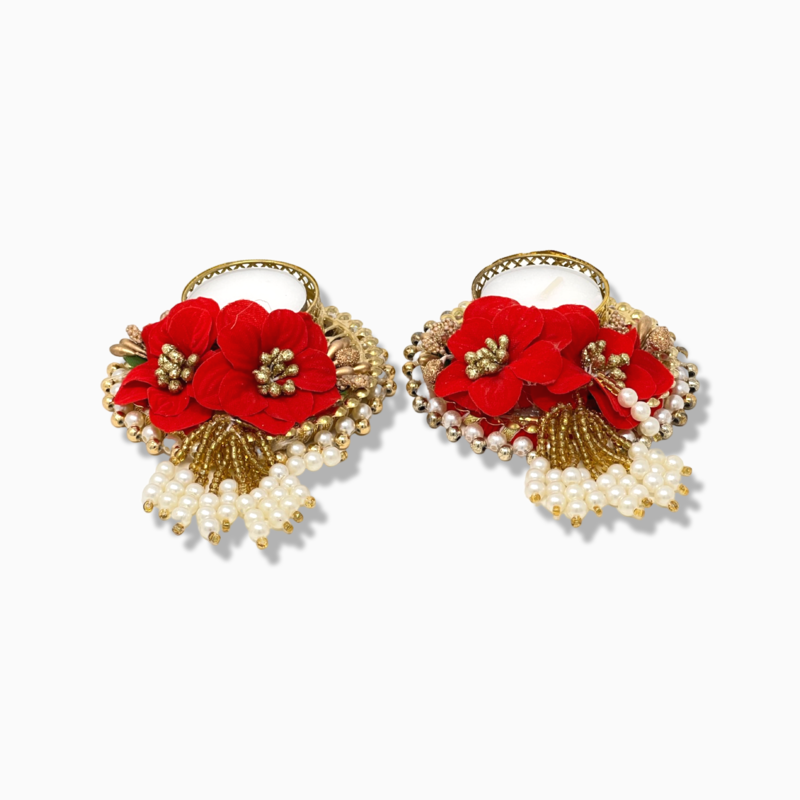 Red Bow Tie Diya