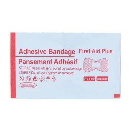 Pansement adhésif en plastique pour le bout du doigt, 7,6 cm x 4,4 cm