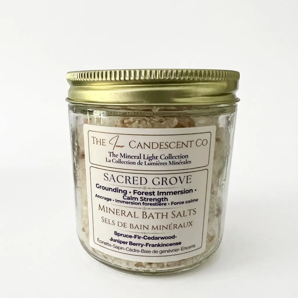 Sels de bain au magnésium Sacred Grove – Parfum de forêt