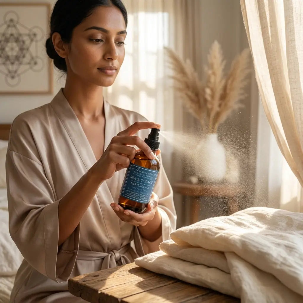 Vaporisateur d’ambiance et literie Sea & Solace – Côtier, sans alcool