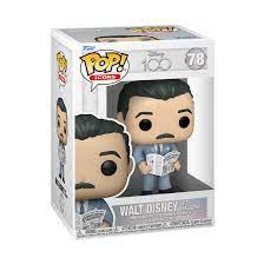 POP! Disney 100th - Walt with Magazine
