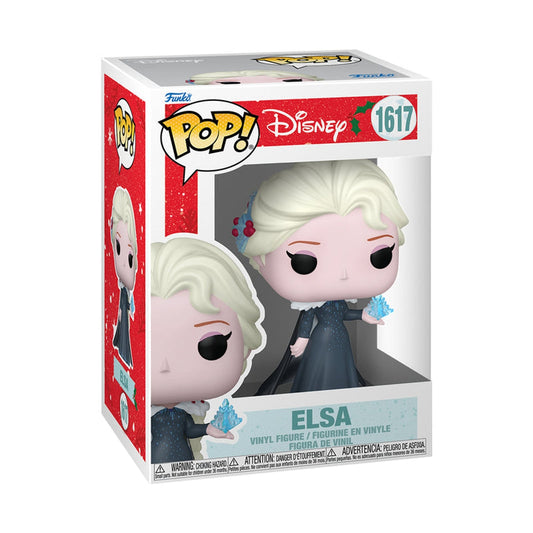 POP! Disney Princesses Fêtes - La Reine des neiges Elsa (tenue d'hiver)