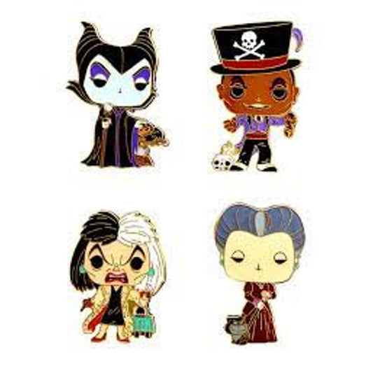 POP! Pins - Disney Villain 4pk