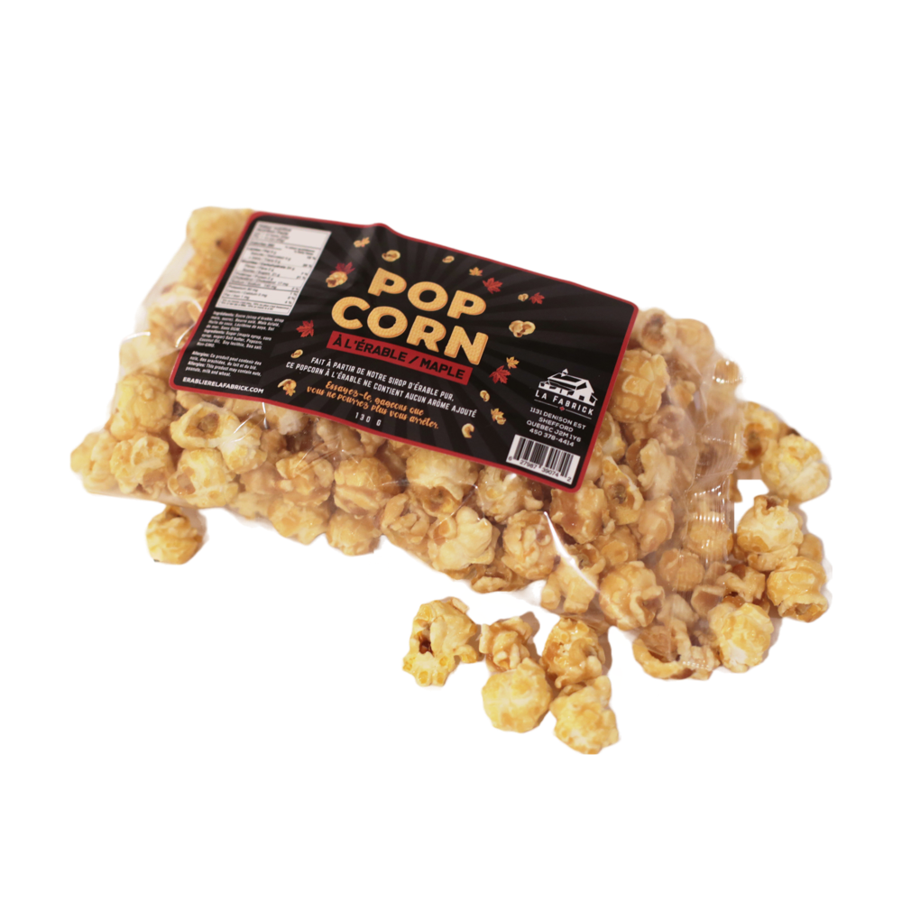 Popcorn à l'érable
