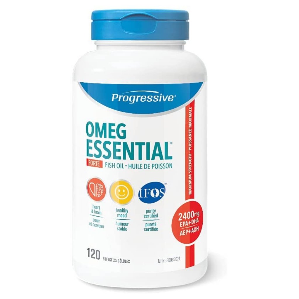 Progressive OMEGESSENTIAL FORTE FISH OIL, 120 Softgels