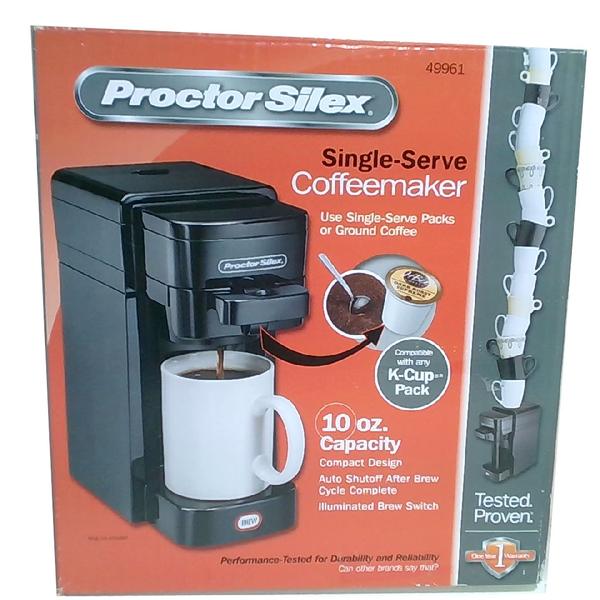 PROCTOR SILEX Single Serve Coffeemaker - 49961C
