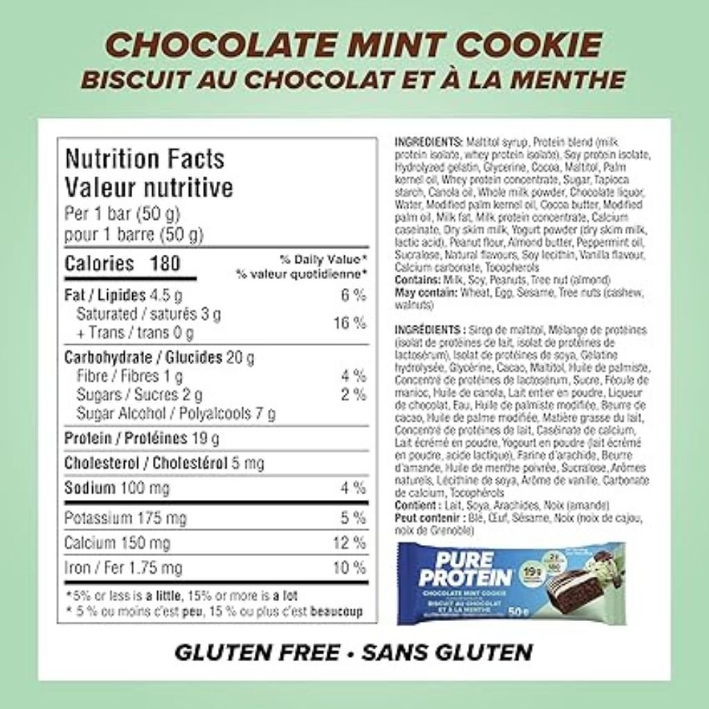 Pure Protein PURE PROTEIN BARS, 6 Bars/Box