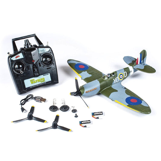 Rage RC Supermarine Spitfire Micro RTF Avion avec PASS RC Avion