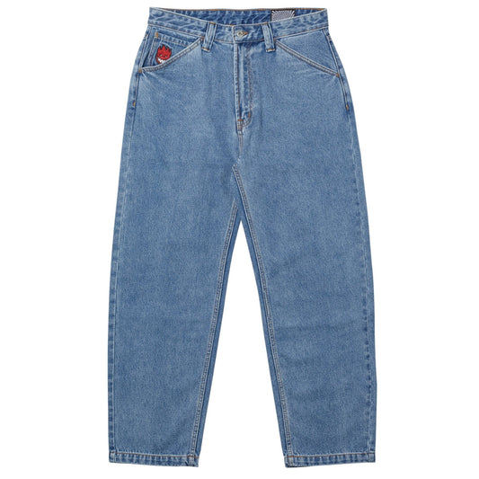 Spitfire 'BigHead' Denim Pants - Medium Stonewash