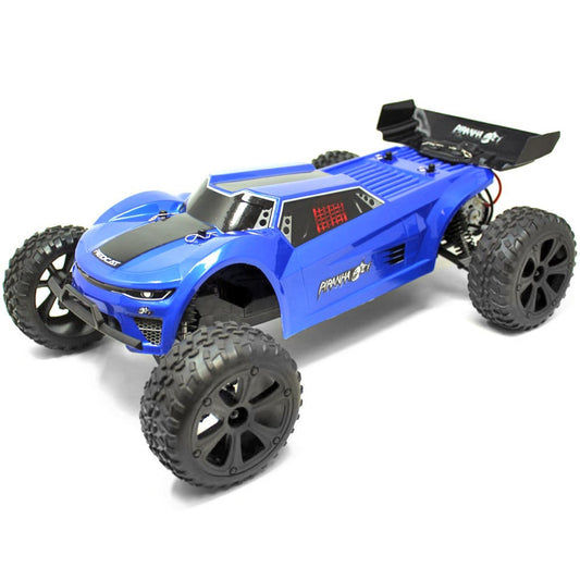 Redcat Piranha TR10 RC Car - Truggy électrique 2 roues motrices, échelle 1:10, moteur à balais