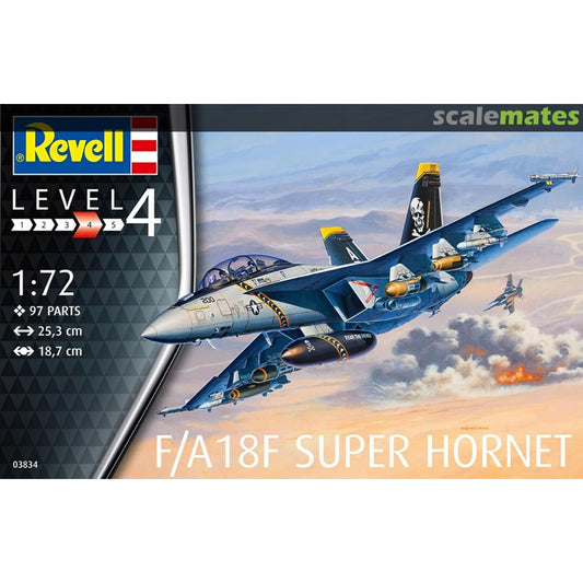 Revell F/A-18F Super Hornet Kit de Maquette en Plastique 1:72