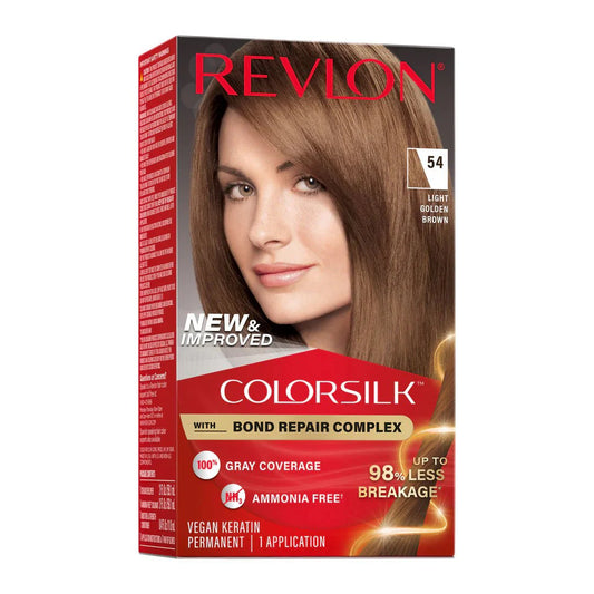 REVLON COLOR SILK BEAUTIFUL COLOR - 54 LIGHT GOLDEN BROWN