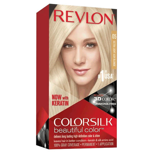 REVLON COLORSILK BEAUTIFUL COLOR - 05 ULTRA LIGHT ASH BLONDE