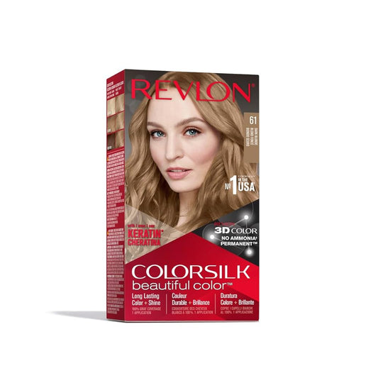 REVLON COLORSILK BEAUTIFUL COLOR - 61 DARK BLONDE
