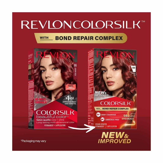 REVLON COLORSILK BEAUTIFUL COLOR - 66 CHERRY RED