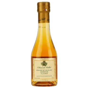 Edmond fallot-Vinaigre de vin blanc aromatisé à la noix (White Wine Vinegar Flavored with Walnuts) 250 ml