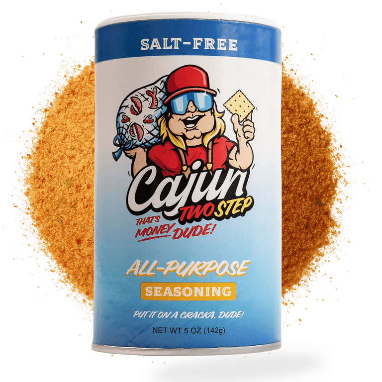 Cajun Two Step Cajun No Salt, 5oz