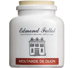 Edmond Fallot — Moutarde de Dijon en Pot de Céramique