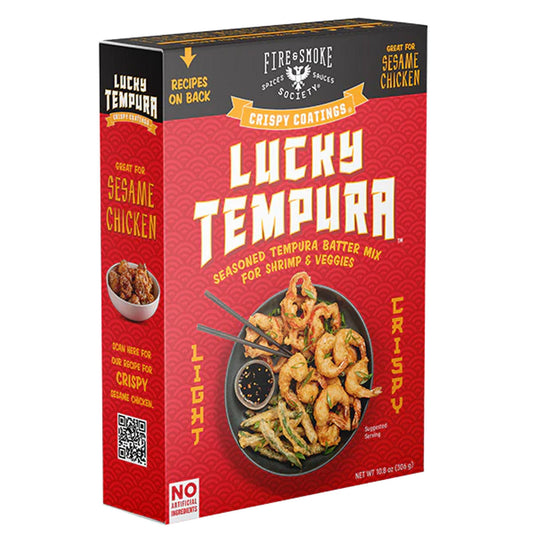 Fire & Smoke Society Lucky Tempura Batter Coating Mix, 10.8oz