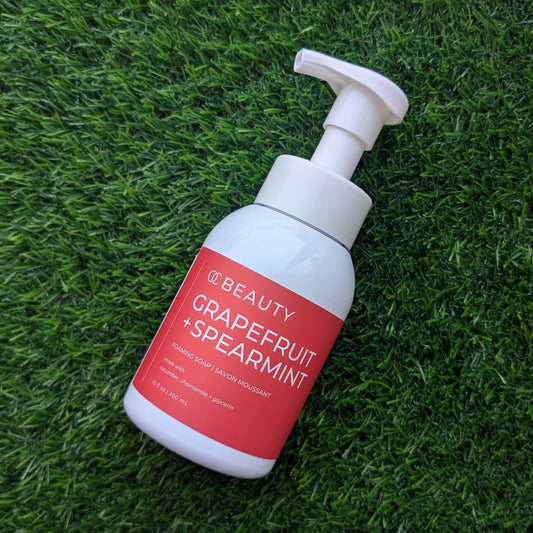 Savon moussant pour les mains Pamplemousse + Menthe verte