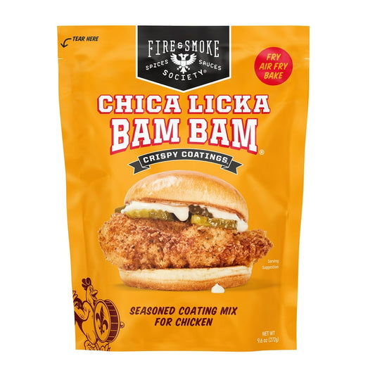 Fire & Smoke Society Chica Lika Chicken Fry Mix, 9.6oz