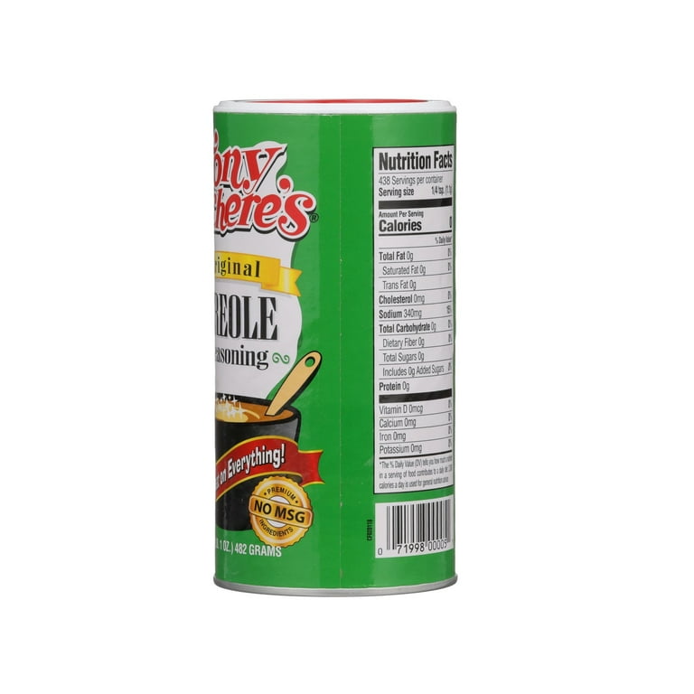 Tony Chachere's Original Seasoning, 17oz
