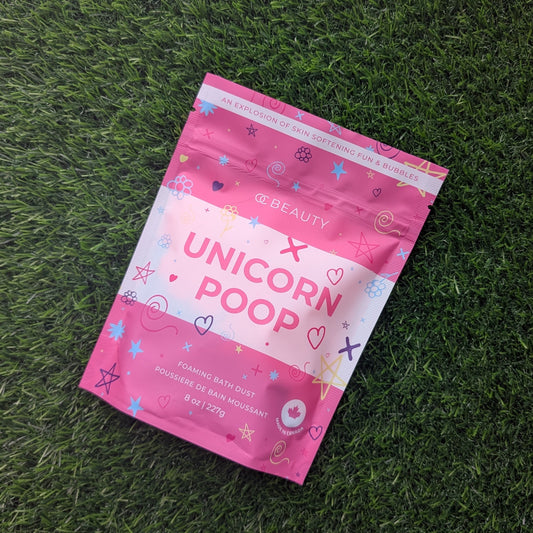 Poudre de bain crotte de licorne