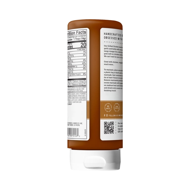 Kinder's Grilled Chicken Marinade, 15.8 oz