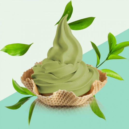 Mélange pour crème glacée molle Soft Matcha 5 étoiles, prêt à l'emploi – Base complète prête à l'emploi – Caisse de 8 sacs de 1,5 kg – Rubicone Canada – Livraison gratuite au Canada pour les commandes de plus de 199 CAD