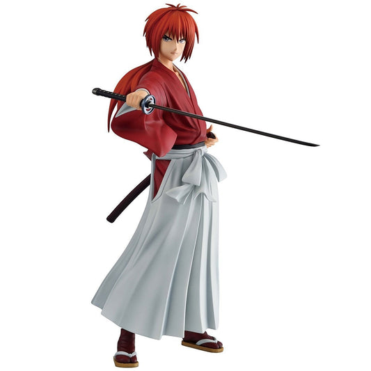 Statue Masterlise Ichibansho de Kenshin Himura (Rurouni Kenshin), version épée dégainée