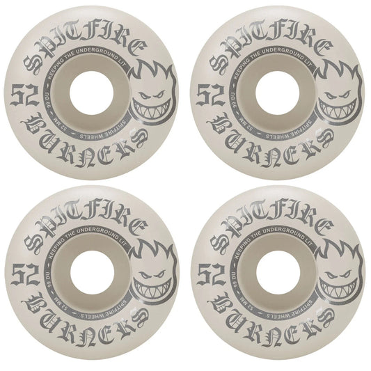 Spitfire 'Burners' 99A Wheels 52MM - White