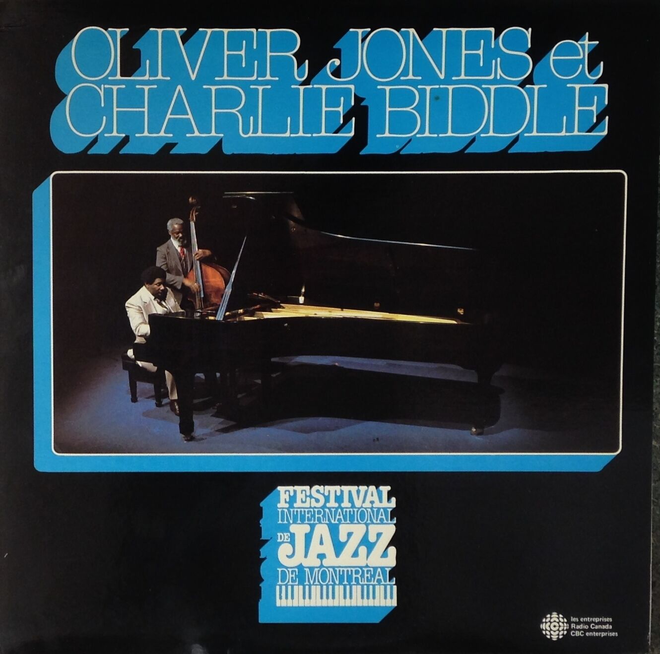 Oliver Jones, Charlie Biddle / Oliver Jones & Charlie Biddle - LP Used
