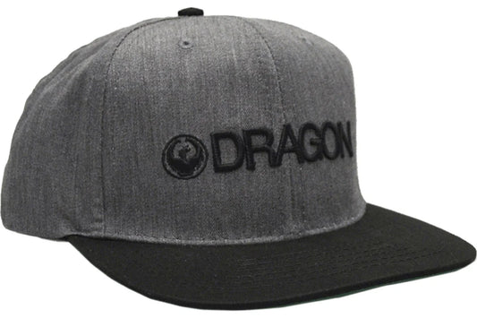 Dragon 'Heritage' Snapback - Heather Grey/Black