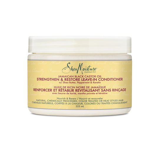 SHEAMOISTURE JAMAICAN BLACK CASTOR OIL STRENGTHENING LEAVE-IN CONDITIONER 11OZ
