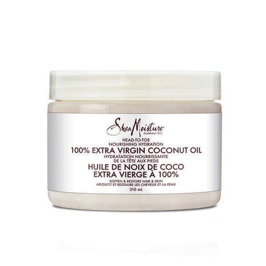 SHEAMOISTURE 100% Extra Virgin Coconut Oil Head to Toe Nourishing Hydration 3.2OZ