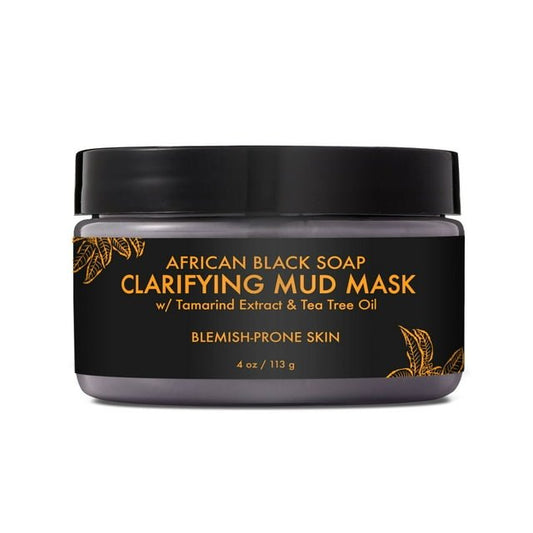 SHEAMOISTURE African Black Soap Clarifying Mud Mask 4 oz