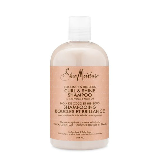 SHEAMOISTURE COCO&HIBIS CURL&SHINE SHAMPOO 13OZ