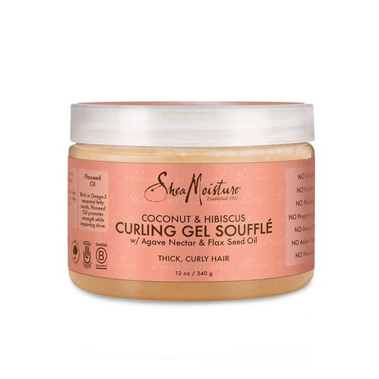 SHEAMOISTURE Coconut & Hibiscus Curling Gel Souffle 12OZ