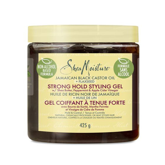 SHEAMOISTURE Jamaican Black Castor Oil Strong Hold Styling Gel 15OZ