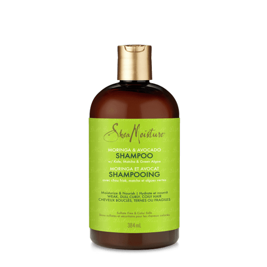 SHEAMOISTURE Moringa & Avocado Power Greens Shampoo 13OZ