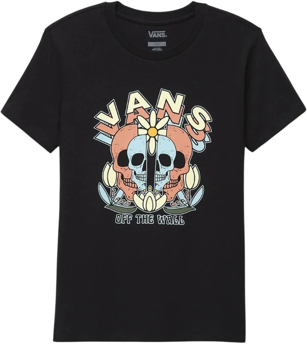 Vans 'Skulls Split' Tee - Black (Women's)