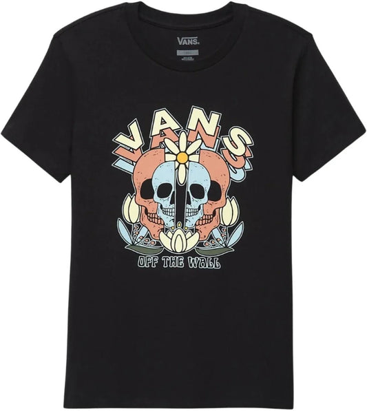 Vans 'Skulls Split' Tee - Black (Women's)